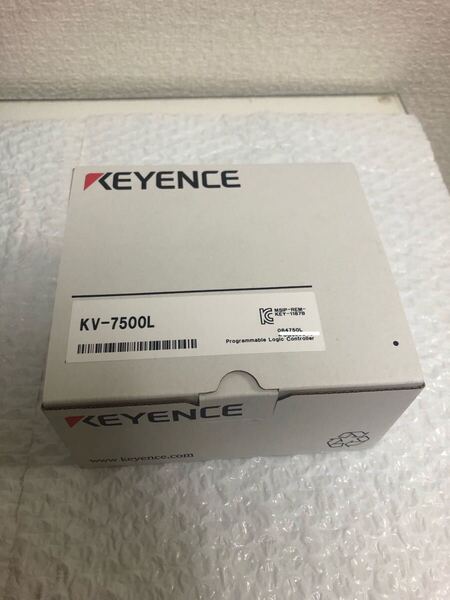 新品未開封2023年製KEYENCE キーエンス KV-7500L 正規品動作保証 国内から即日発送 B-1