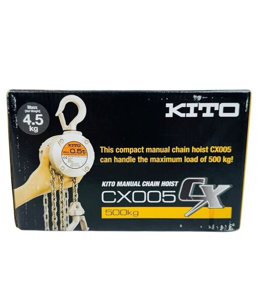 ■新品■ KITO キトー チェーンブロック CX形 500kg 2.5m CX005