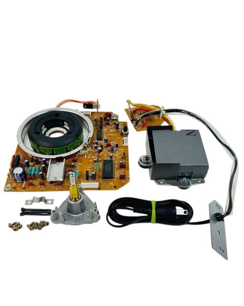 ② Technics テクニクス SL-1200MK5 ターンテーブル メイン基板 基盤 シャフトユニット 電源トランス セット