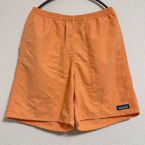 Patagonia パタゴニア メンズ バギーパンツ ロング 7インチ 58035 イージーショートパンツ スイムパンツ 速乾 水陸両用 S オレンジ Y0377