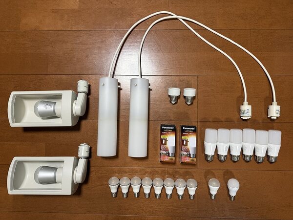 ♪ LED電球・照明器具・E26→E17変換ソケットなど