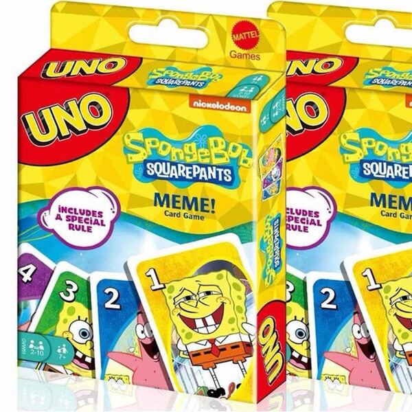当日発送ok UNO スポンジ・ボブ MEME! カードゲーム