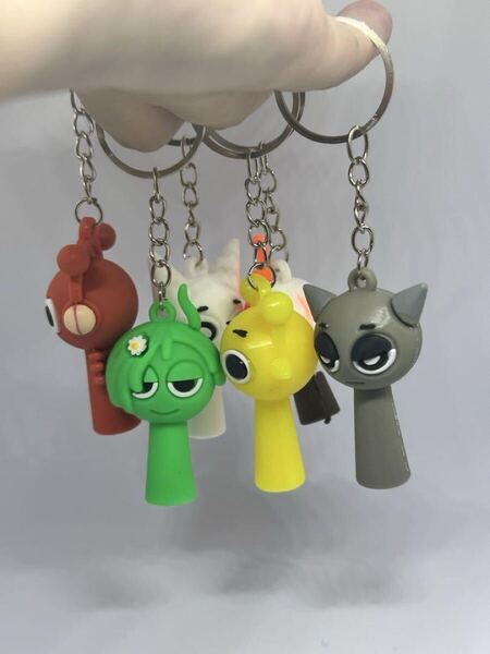 即発送 キーホルダー スプランキー 6体セット 新品 オレン サイモン ウェンダ