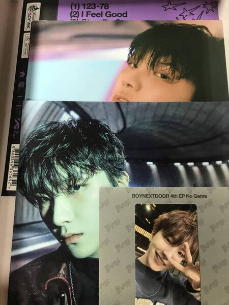 BOYNEXTDOOR No Genre Board Game ver. ウナク セット