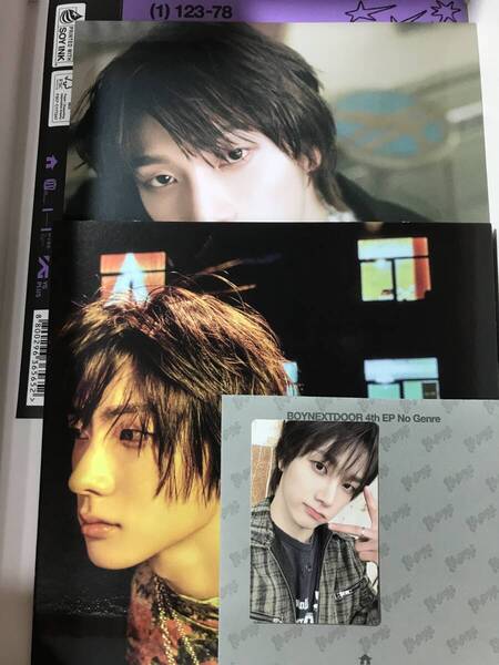 BOYNEXTDOOR No Genre Board Game ver. ソンホ セット