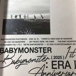 新品未開封 BABYMONSTER フォトブック ERA Ⅰ