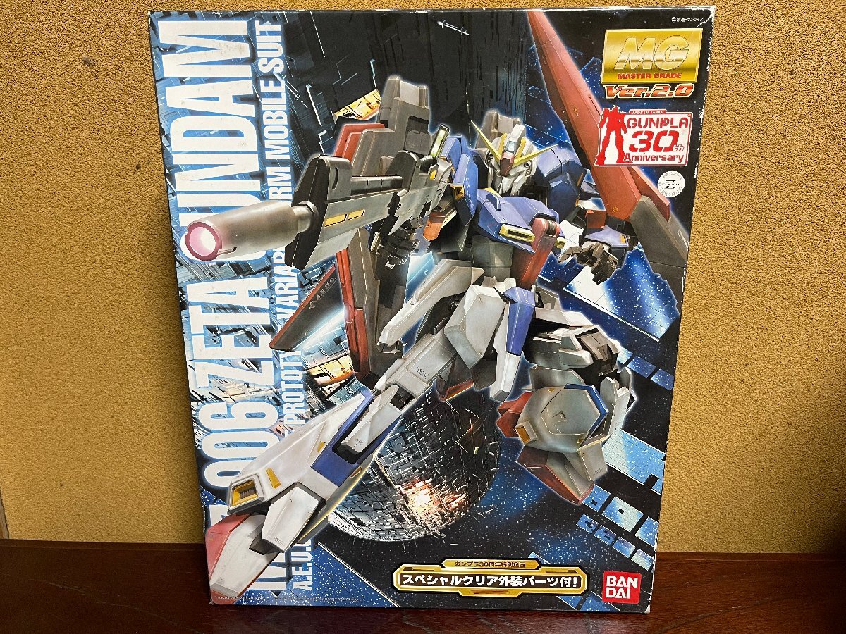 MG 1/100 MSZ-006 Zガンダム Ver.2.0(プラスクリア外装)│株式
