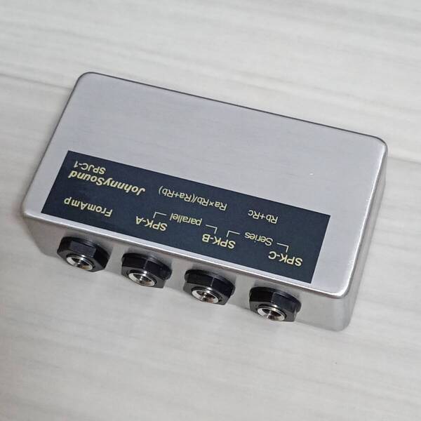Speaker Junction Box SPJC-1 ギターアンプ向け(アッテネーターにも)スピーカージャンクションボックス
