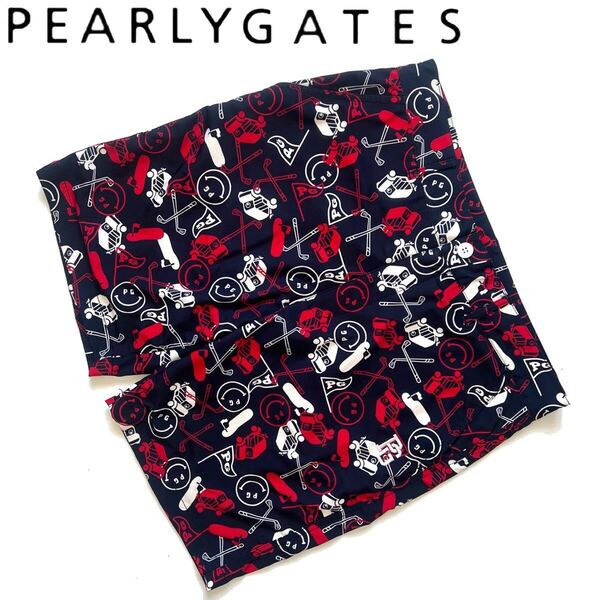 【送料無料】PEARLYGATES パーリーゲイツ 水陸両用 ハーフパンツ 総柄 メンズ 6 XL ゴルフ 大きいサイズ ロゴ ショートパンツ