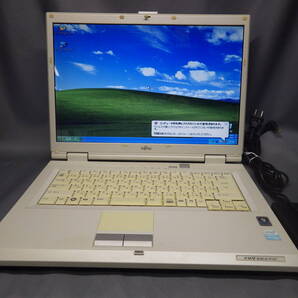 富士通 FMV-BIBLO NF40Y CeleronM530 HDD120GB 1GB WinXP 送料無料(0445)