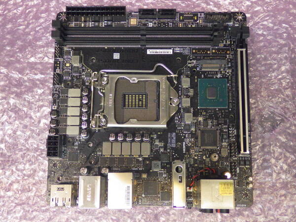 MSI MEG Z490I UNIFY Mini-ITX 第10世代 Win10動作確認済 送料無料(096)