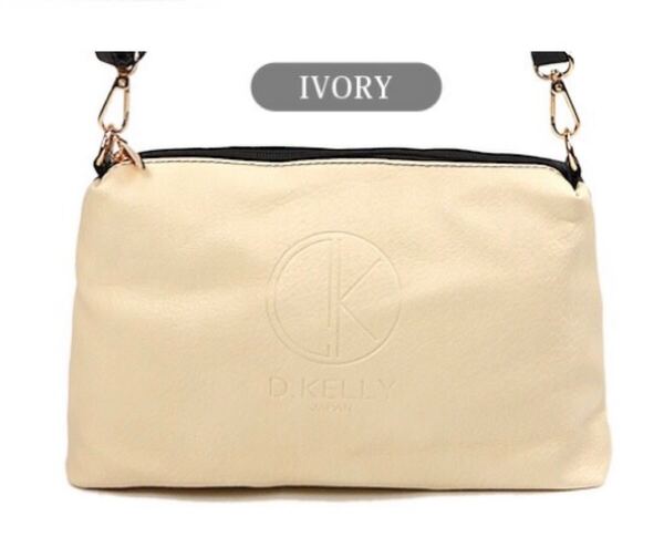 新品 ディーケリー D.KELLY ショルダーバッグ【アイボリー】定価¥3190