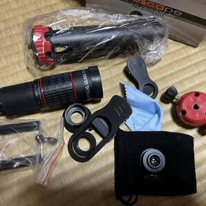 箱無し スマホ 望遠鏡 単眼鏡 バードウオッチ ジャンク扱い 送料込