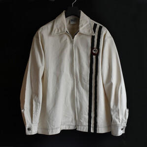 90s vintage california bessell コットン ジップアップ ジャケット M old surf skate