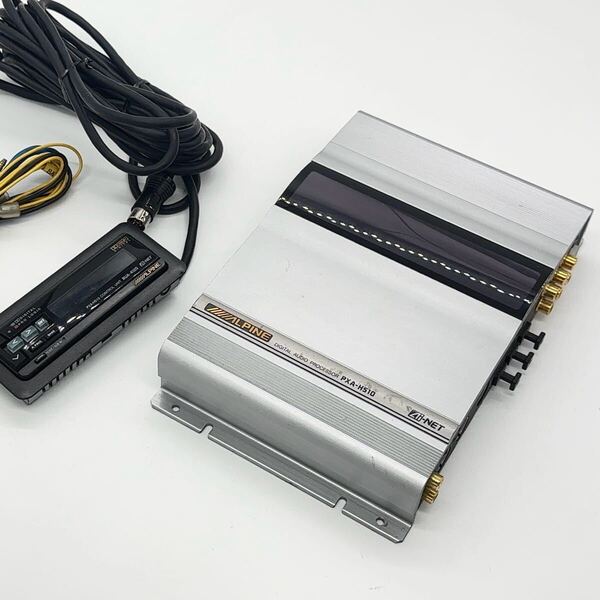 【希少+取り外し品】ALPINE アルパインPXA-H510 デジタルオーディオプロセッサー カーアンプ