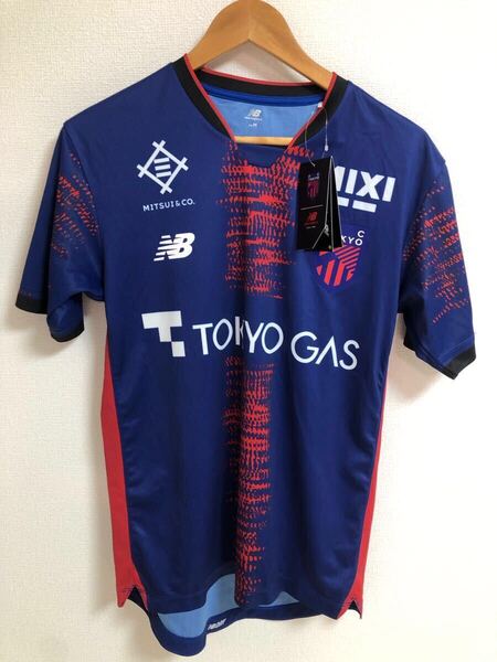 ニューバランス 2025 FC東京 #39 仲川輝人 レプリカユニフォーム Mサイズ Jリーグ サッカー AMT55235-HME 新品タグ付き送料無料!!