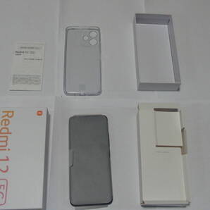 ♪♪【新品未使用 送料無料】Xiaomi REDMI 12 5G XIG03 ミッドナイトブラック 4GB RAM 128GB ROM KDDI 判定:○ 一括購入品♪♪