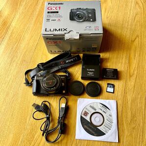 Panasonicミラーレス LUMIX DMC-GX1X-K PZ電動レンズセット