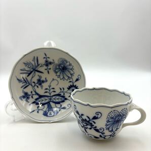 Meissen マイセン ブルーオニオン カップ&ソーサー