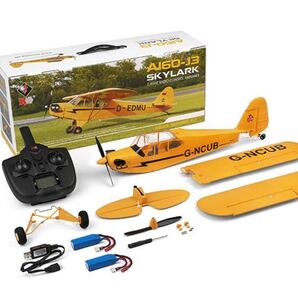 ★バッテリー2本 送信機モード2 XK A160-J3 SKYLARK 3D/6G ブラシレスモーター ジャイロ搭載 RCプレーン 飛行機 RTF 2.4G フルセット 即納