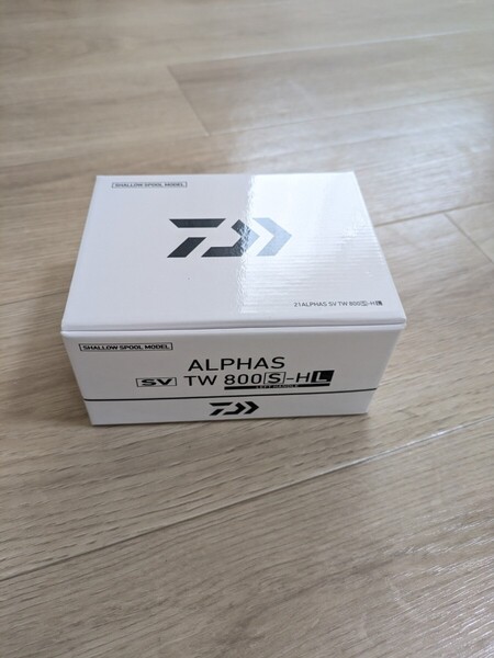 新品☆未使用 ダイワ ALPHAS(アルファス) SV TW 800S-HL 左ハンドル