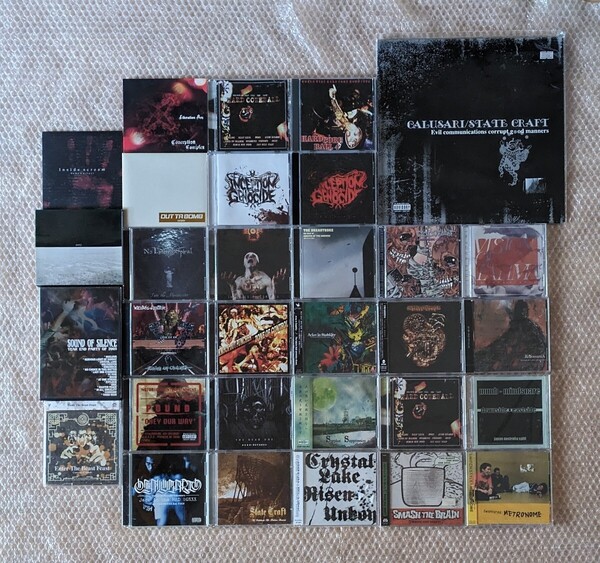 未開封 含む Hardcore nyhc new school ハードコア ニュースクール メタルコア CALUSARI State Craft Crystal Lake Beatdown Death metal