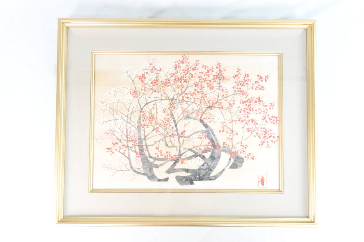 紅白梅 | 前田青邨 買取・作品 | 掛軸、日本画、絵画高額査定は