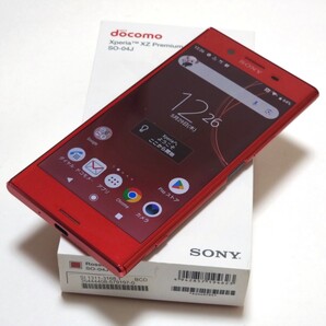 美品 SIMフリー化済 Xperia XZ Premium ドコモSO-04J