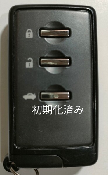 初期化済スバル純正スマートキー3ボタン基盤番号271451-7180カバー番号:001YUA1127 14AGT新品電池サービス⑪
