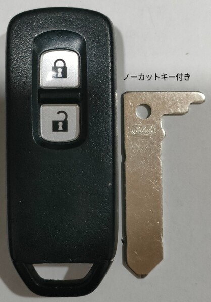 ホンダ 純正 スマートキー2ボタンN-BOX JF1 JF2 N-ONE JG1 JG2 N-WGN JH1 JH2 007YUUL0754ノーカットキー付き新品電池付き3