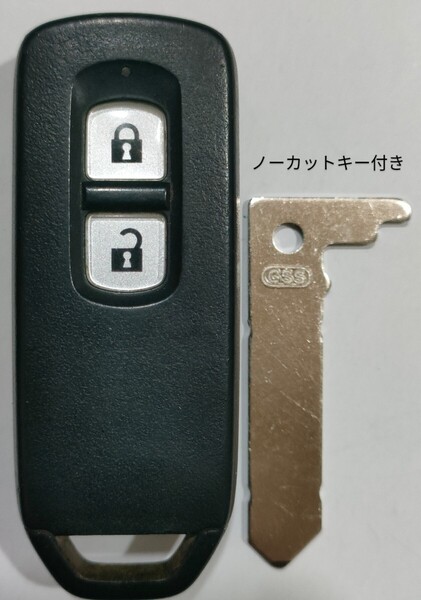 ホンダ 純正 スマートキー2ボタンN-BOX JF1 JF2 N-ONE JG1 JG2 N-WGN JH1 JH2 007YUUL0754ノーカットキー付き新品電池付き6