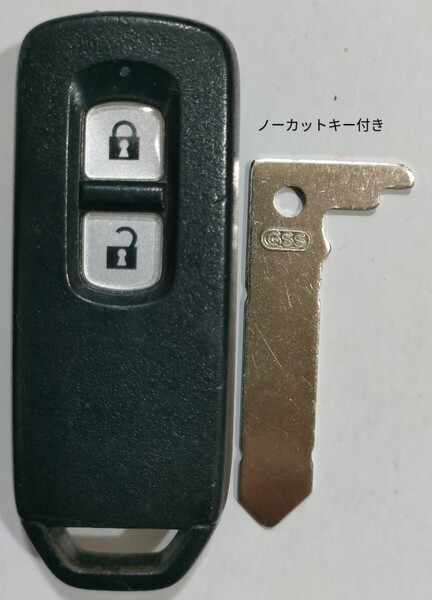 ホンダ 純正 スマートキー2ボタンN-BOX JF1 JF2 N-ONE JG1 JG2 N-WGN JH1 JH2 007YUUL0754ノーカットキー付き新品電池付き4