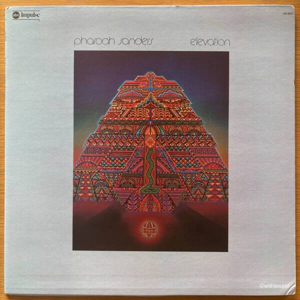 USオリジナル PHAROAH SANDERS Elevation US ORIG LP 1974 IMPULSE-ABC AS-9261