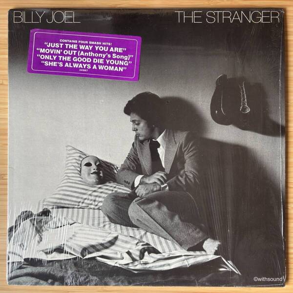 USオリジナル シュリンク&ステッカー付き BILLY JOEL The Stranger US ORIG LP IN SHRINK HYPE STICKER 1977 COLUMBIA JC 34987