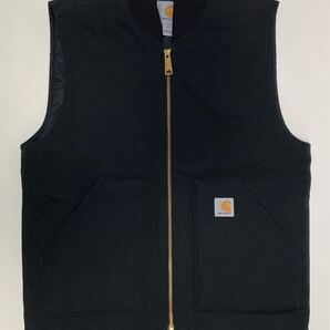 Carhartt カーハート ダックベスト V01 Sサイズ BLK 美品 ニカラグア産