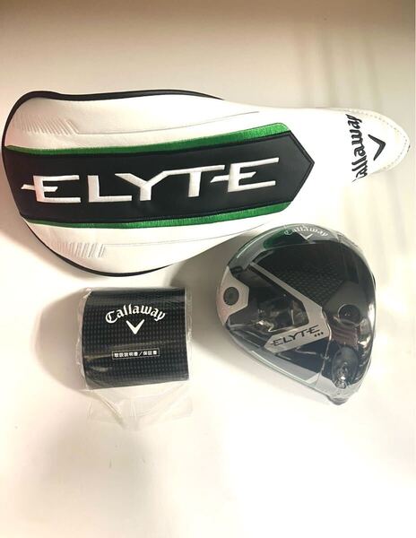 【送料無料】最新 新品 8° キャロウェイ エリート トリプルダイヤモンド ELYTE ドライバー ヘッド 単体 HC付き 日本国内仕様