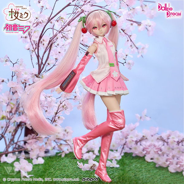 送料込 ドルパ53 新作 DD 桜ミク 2.0 未開封 初音ミク ピアプロ ボーカロイド ドールズパーティー53 ドルフィードリーム SD ボークス