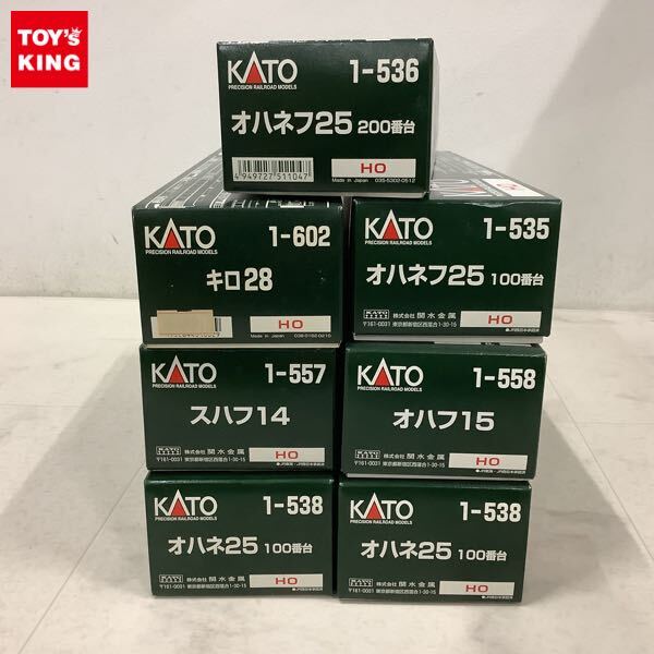 KATO (カトー) HOゲージ オハネ25 100番台 1-538｜トレファクONLINE