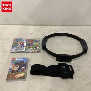 1円〜 Nintendo Switch マリオパーティ スーパースターズ リングフィット アドベンチャー 他