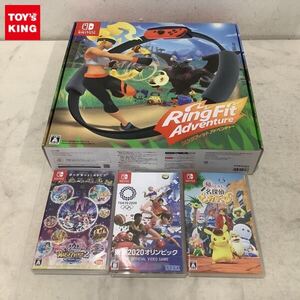 1円〜 Nintendo Switch リングフィット アドベンチャー 帰ってきた 名探偵ピカチュウ 他