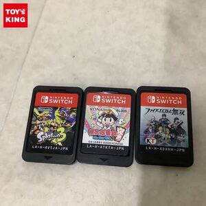 1円〜 箱無 Nintendo Switch ソフト ファイアーエムブレム無双、スプラトゥーン3、桃太郎電鉄 昭和 平成 令和も定番!