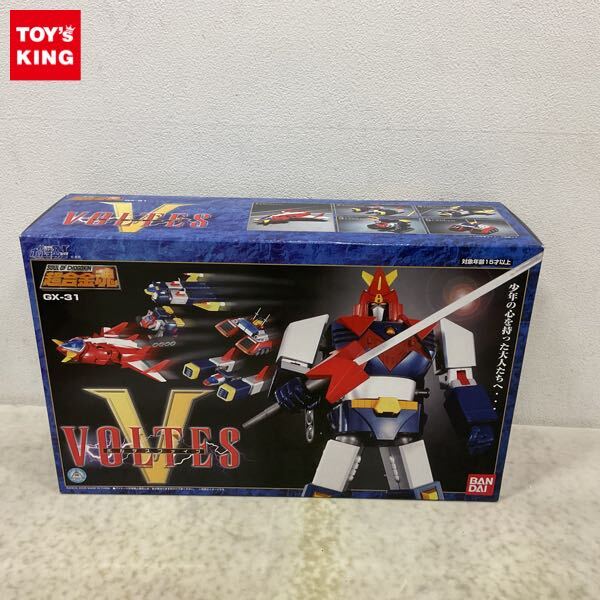 バンダイ 超合金魂 GX-31 ボルテスV 中古品 Yahoo!オークション -「超合金魂 gx-31 ボルテスv」の落札相場