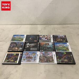 1円〜 3DS ソフト モンスターハンター 3 トライ G 逆転裁判6 他
