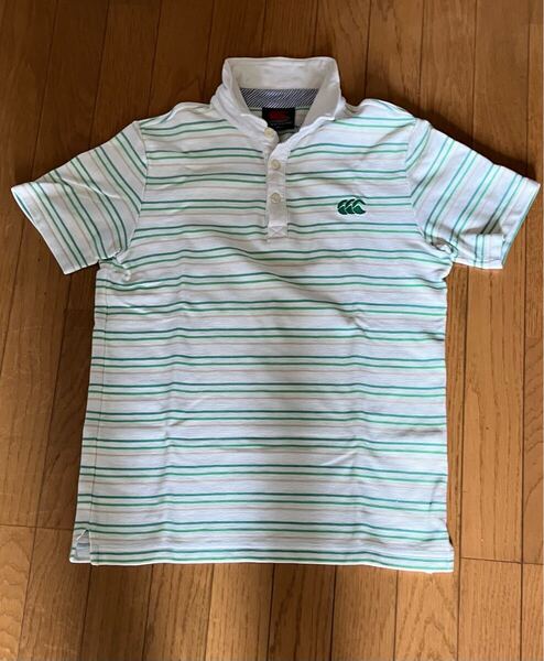 【中古品】カンタベリー CANTERBURY 半袖ポロシャツ Mサイズ