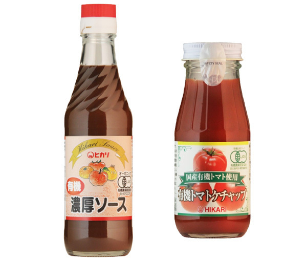 有機濃厚ソース(250ml)&国産有機トマト使用 有機トマトケチャップ(200g)★オーガニック★無添加・無化学調味料★幅広いお料理に(*^^*)