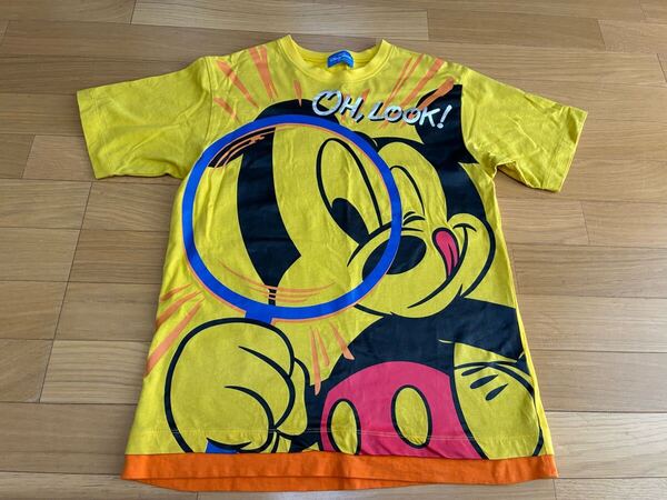 東京ディズニーリゾート 半袖Tシャツ メンズ サイズL M トップス レディースにも ユニセックス ミッキー TDR