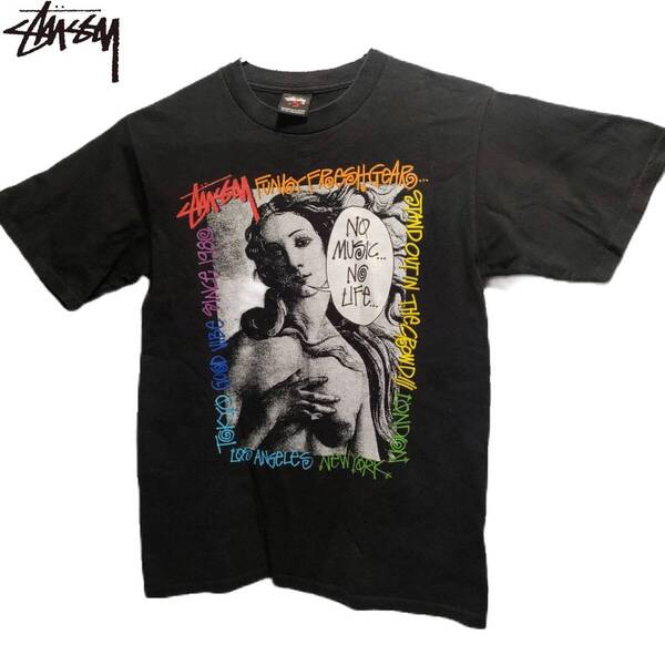 2010年 STUSSY 30周年記念 × TOWER RECORDS コラボ ヴィーナスTシャツ
