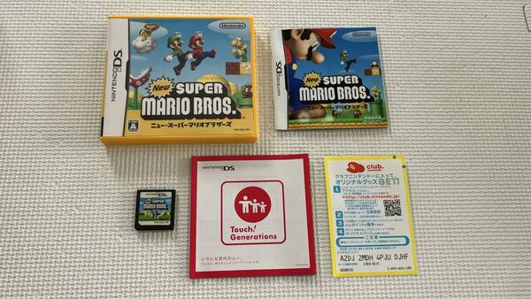 25-DS-19-T ニンテンドーDS NintendoDS Newスーパーマリオブラザーズ 動作品