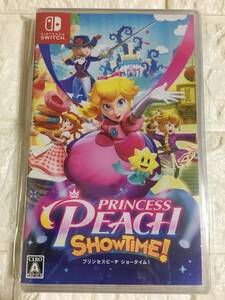 新品・未使用 Switchソフト プリンセスピーチ Showtime! 送料無料♪