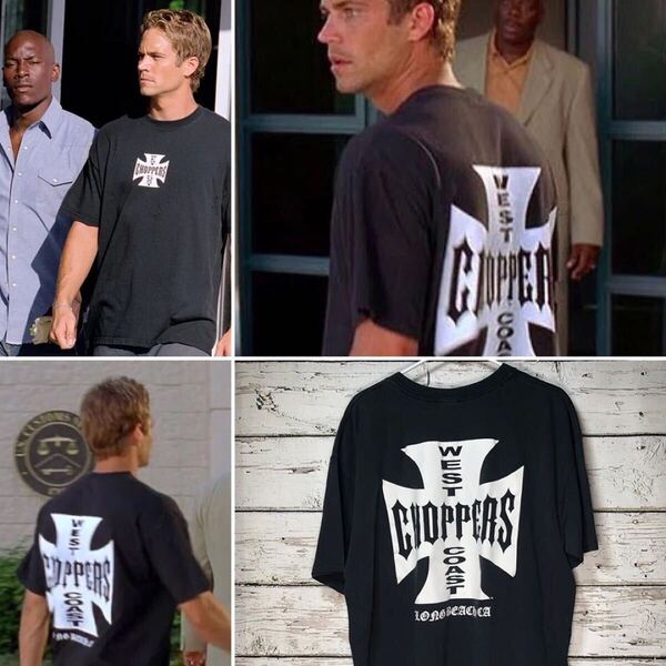 M Tシャツ ウエストコーストチョッパーズ WEST COAST CHOPPERS ワイルドスピード ポール・ウォーカー